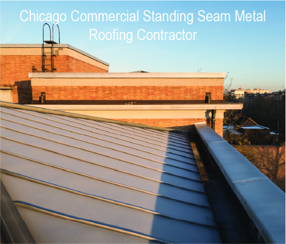 Chicago Commercial Standing Seam Metal Roofing Contrctor